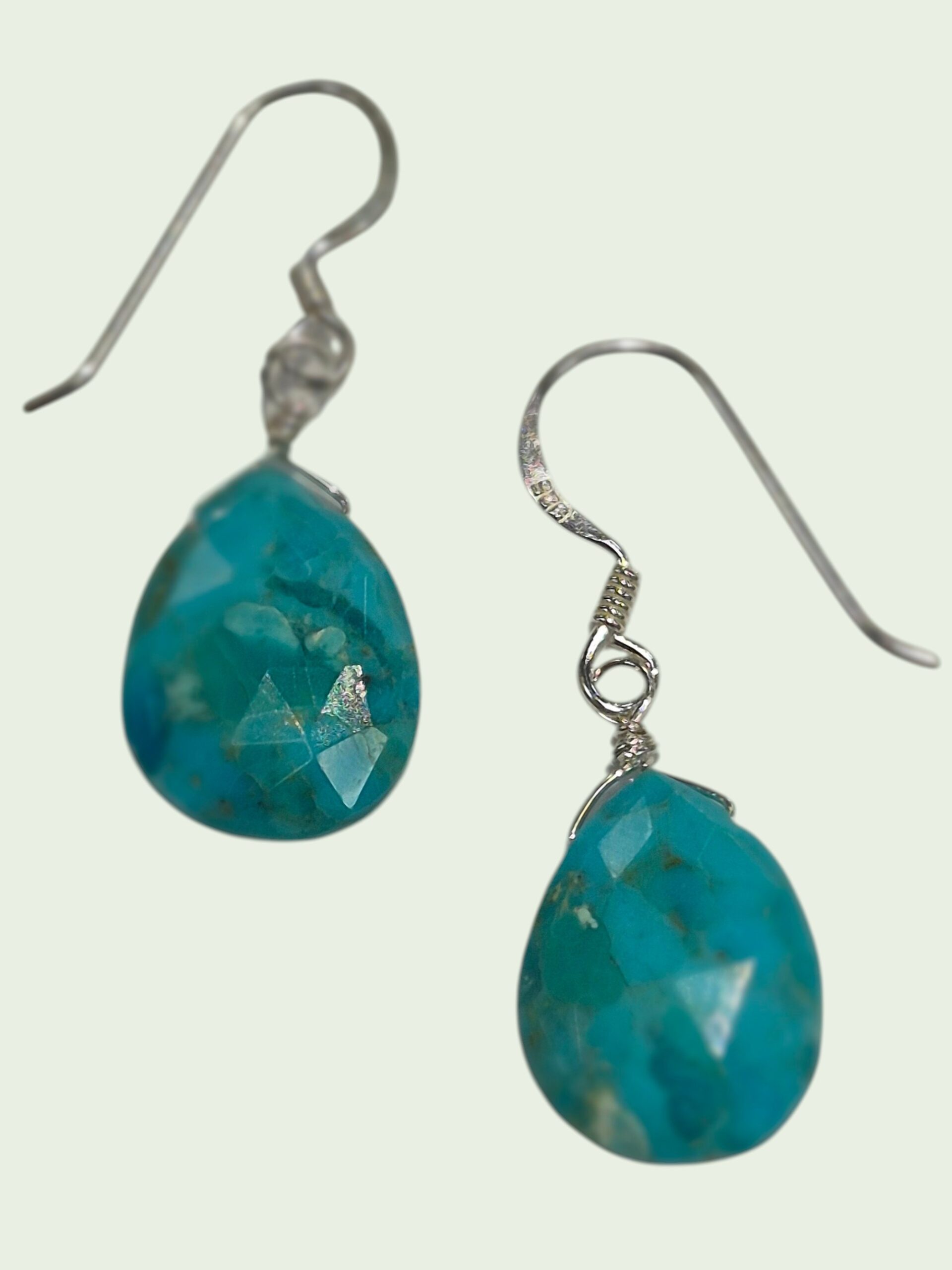 turquoise drop earrings